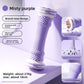 Purple Foot Massage Roller for Arch Support and Plantar Fasciitis Relief Durable Fascia Massage Tool with 500 Pressure Points for Local Home Office Wellness