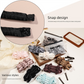 2-PCS Bronze color Heatless Hair Curler Set Extra Long Overnight Soft Ribbon for Natural Big Waves Damage-Free Professional Home Styling Solution for Local Women