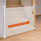 Black Retractable Baby Safety Gate and Pet Barrier Extra Wide 300cm for Stairs and Doorways No Drill Mesh In-Home Protection Solution for Local Families