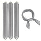 Grey Heatless Hair Curler 2 Pack with Satin Scarf and Soft Sponge Rollers for Overnight Big Waves Damage-Free Styling Solution for Local Professionals