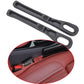 Black Car Seat Gap Filler Strip with Integrated Storage Slot Universal Interior Organizer for Mobile Phones and Keys Safety Solution for Local Drivers