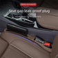 Beige Car Seat Gap Filler Strip with Integrated Storage Slot Universal Interior Organizer for Mobile Phones and Keys Safety Solution for Local Drivers