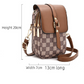 Brown rhombus Women&