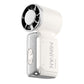 White Portable Mini Handheld Fan with 199-Speed Settings and Brushless Motor for Outdoor Use High Performance Cooling Solution Local Standard Fit