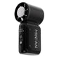Black Portable Mini Handheld Fan with 199-Speed Settings and Brushless Motor for Outdoor Use High Performance Cooling Solution Local Standard Fit