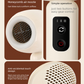 White Wireless Baby Hair Dryer with Constant Temperature and Negative Ion Technology for Gentle Hair and Skin Care, Ideal for Infants and Toddlers