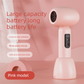 Pink Wireless Baby Hair Dryer with Constant Temperature and Negative Ion Technology for Gentle Hair and Skin Care, Ideal for Infants and Toddlers