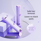 Pink Electric Hair Remover for Women 2-in-1 Dual Head Trimmer and Shaver with Ceramic Blades IPX7 Waterproof for Painless Full Body and Bikini Grooming