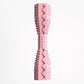 2-Pack Pink Hexagonal Pet Chew Toy – Durable Rubber Dog & Cat Teething Stick for Dental Care, Biting Relief and Mental Stimulation