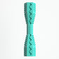 2-Pack Peacock blue Hexagonal Pet Chew Toy – Durable Rubber Dog & Cat Teething Stick for Dental Care, Biting Relief and Mental Stimulation