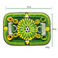 Interactive Dog & Cat Snuffle Mat – Football Field Design Puzzle Feeding Mat for Mental Stimulation, Slow Feeding, and Anxiety Relief