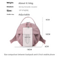 Orange Fashionable Round Crossbody Bag with Water-Resistant Nylon and Multi-Pocket Design for Daily Travel Lightweight Hands-Free Storage Solution for Local Professionals