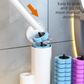 Disposable Toilet Brush Refills – 30-Pack Replacement Heads with Built-in Cleaning Solution, Odor-Resistant & Deep-Cleaning Sponge Design