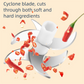 3-blade cutter head Blue Wireless Electric Garlic Chopper 300ml Portable Mini Food Processor USB Rechargeable for Baby Food and Dipping Sauce Essential Local Kitchen Tool