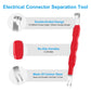 2 Pack Blackish red Electrical Connector Separation Tool for Car Wire Harness Plug Removal and Repair