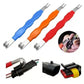 2 Pack Orange Electrical Connector Separation Tool for Car Wire Harness Plug Removal and Repair