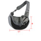 Black Portable Pet Sling Backpack for Small Dogs and Cats – Size S with Breathable Mesh Design