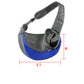 Blue Portable Pet Sling Backpack for Small Dogs and Cats – Size S with Breathable Mesh Design