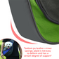 Blue Portable Pet Sling Backpack for Small Dogs and Cats – Size S with Breathable Mesh Design