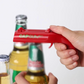 2-Pack Black and grey Fun Bottle Opener with Cap Ejection Mechanism – Compact ABS Bottle Opener for Beer and Soda Bottles, Ideal for Parties and Everyday Use