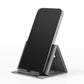 2-PCS Blue Portable Foldable Phone Stand with Card Holder – Compact Desktop Mobile Phone Holder for Home, Office, and Travel Use