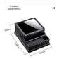 Carbon fibre Automatic Cigarette Box with 40-Slot Capacity – Pop-Out Dispenser for Car and Home Use, ABS Material with Lighter Holder and Carbon Fiber Look Design