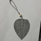 4 PCS Macrame Leaf Wall Hanging Set Handmade Cotton Boho Feather Ornaments Green & Beige for Nursery Home Decor