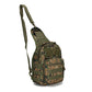 Tactical Sling Bag Jungle Digital Camo 600D Waterproof Crossbody Backpack MOLLE EDC Shoulder Pack for Hiking