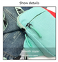 Unisex Mini Nylon Crossbody Sling Bag Chest Pouch Adjustable Wide Strap Lightweight Beige for Travel Sports & Festivals