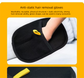 2 PCS Pet Hair Remover Mitt Reusable Static Lint Brush Glove for Cat & Dog Fur Cleaning Furniture Clothes & Bedding