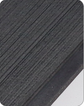 EVA Faux Teak Boat Flooring Border Trim Self Adhesive Marine Decking Strip Non Slip Foam Sheet for Yacht Caravan RV (Dark Grey & Black, 240cm x 5.7cm)
