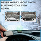 Solar Powered Car Antifreeze Snow Removal Device Electromagnetic Windshield De-icer Anti-Fog Frost Tool for Winter Driving
