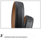 Womens Genuine Leather Belt Retro Gold Buckle Waist Belt for Jeans Dress Coat Fashion Split Cowhide Strap Khaki 105cm