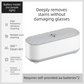 Portable Sonic Vibration Jewellery & Glasses Cleaner - Wireless Battery Operated Washing Box for Travel, Dentures & Makeup Tools (Requires 2x AAA Batteries)