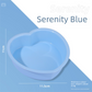Heart Shaped Silicone Baking Mould - Non-Stick Mousse Cake & Jelly Pan - Easy Release Polished Interior for Valentine&