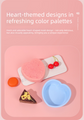 Heart Shaped Silicone Baking Mould - Non-Stick Mousse Cake & Jelly Pan - Easy Release Polished Interior for Valentine&