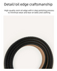 Womens Genuine Leather Belt White 2.3cm Wide Gold Buckle Waist Strap for Jeans & Dresses Elegant Fashion Accessory