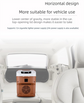 10L Portable Electric Cooler & Warmer Car Fridge with Digital Display 12V/240V Dual Power for Camping Road Trips & Home Office Brown