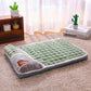 Thickened Pet Sofa Bed S Size 40x25cm Green Dog Mat with Integrated Pillow Soft Washable Sleeping Pad for Dogs and Cats All Season Comfort
