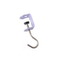 Macaron Paw Table Side Hook 2-Piece Set Adjustable Desk Hanging Clamp No-Drill Portable Bag Hook Light Yellow