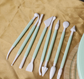 207 Pieces Cake Decorating Kit with Nordic Green Revolving Turntable Icing Tips and Spatulas Complete Baking Tool Set