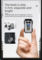 Mini EDC Keychain Flashlight Dual LED Super Bright 750mAh Type-C Rechargeable Magnetic Torch Work Light White