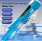 Electric Water Gun Auto Refill 46cm Blue Pulse Blaster High Pressure Toy with Manual & Electric Dual Mode for Kids & Adults