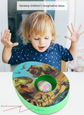 Easter Egg Decorating Kit Electric DIY Planet and Galaxy Painting Machine with 8 Markers and 3 Toy Eggs Space Set