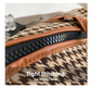 Brown Large Capacity Knitted Travel Bag with Shoe-Zone - Weekend Overnight & Carry-on Gym Bag