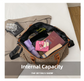 Black Large Capacity Knitted Travel Bag with Shoe-Zone - Weekend Overnight & Carry-on Gym Bag