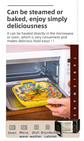9-Inch Underglaze Ceramic Square Serving Plate with Dual Handles (Mirror Sunlight Style) - Microwave and Oven Safe Pasta & Fruit Tray