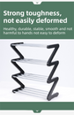 Black Stable Z-Shaped 4-Tier Shoe Rack(51x45CM) - Waterproof Cloth & Sturdy Steel Pipe, Easy Assembly & Space Saving for Dormitory & Small Apartments