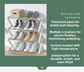 Blue Stable Z-Shaped 4-Tier Shoe Rack(51x45CM) - Waterproof Cloth & Sturdy Steel Pipe, Easy Assembly & Space Saving for Dormitory & Small Apartments