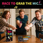 Grab The Mic Music-Party Game - High-Energy Family & Social Interactive Game for All Ages